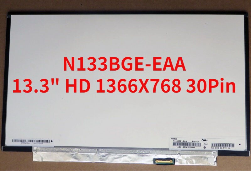 N133BGE-EAA N133BGE EAA LCD LED ÷ г Ʈ 13.3 &HD 1366x768 30Pin Ʈ ü  ũ